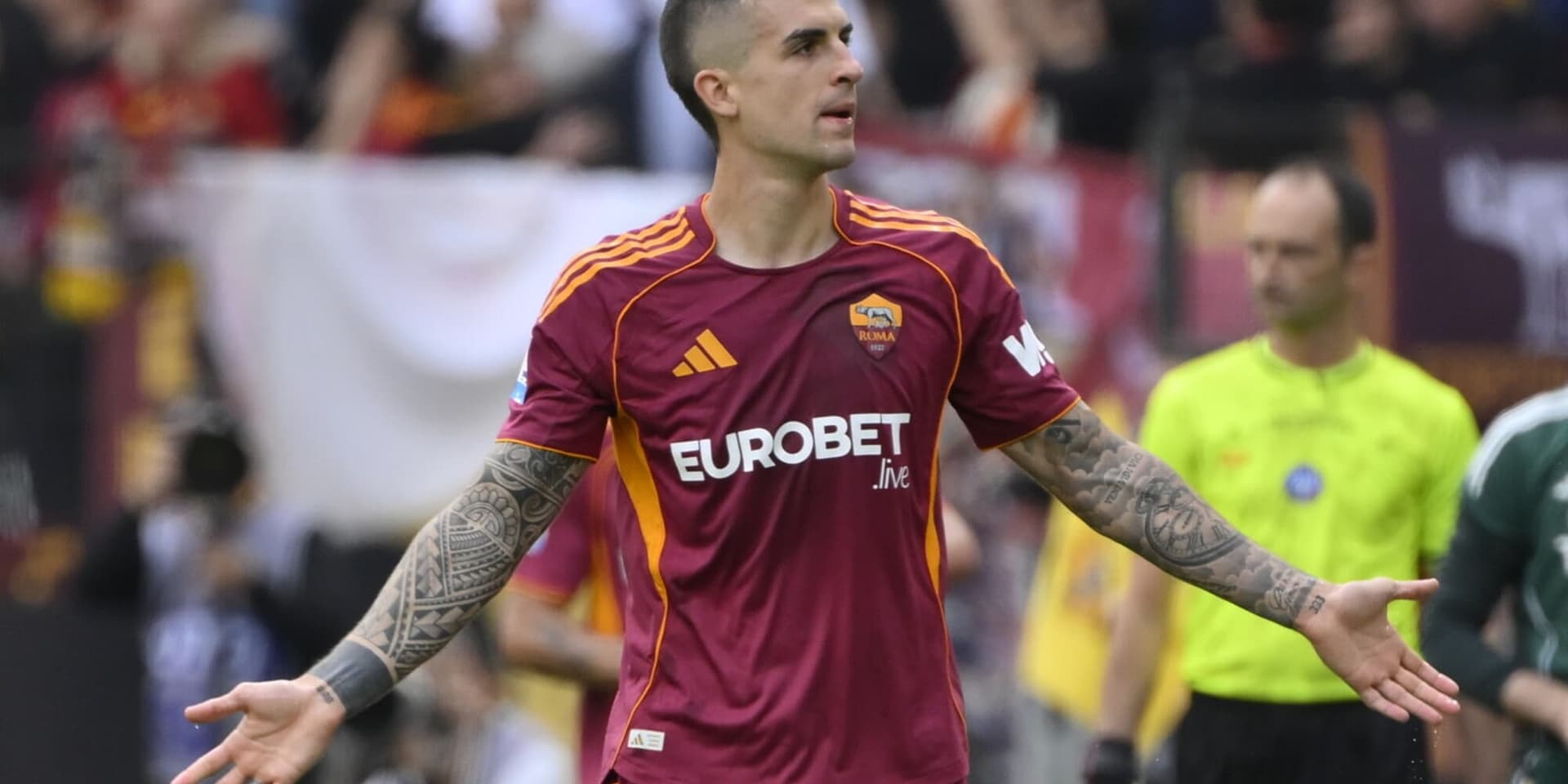 Mancini Discusses Italy Disappointment, Roma Contract Talks