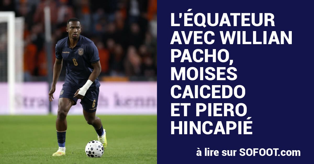 Pacho Called Up for Ecuador World Cup Squad