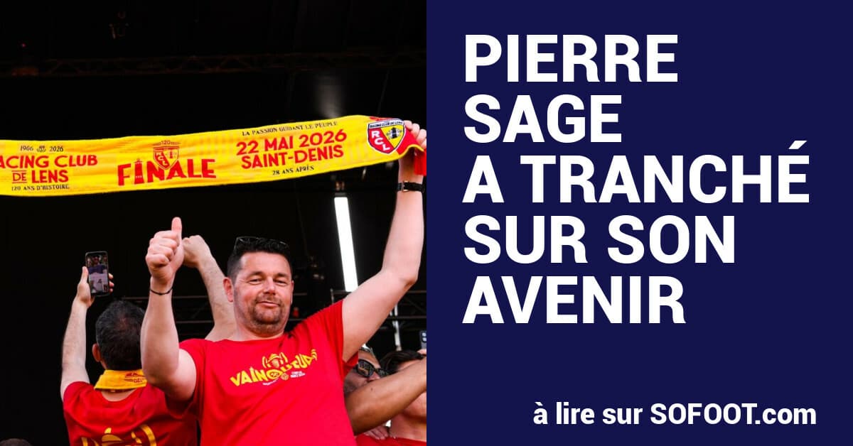 Pierre Sage Commits Future to RC Lens