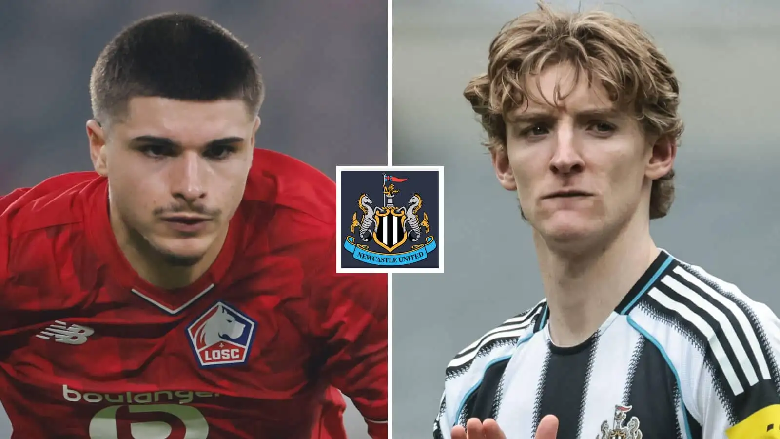 Newcastle Target Lille's Fernandez-Pardo as Gordon Replacement