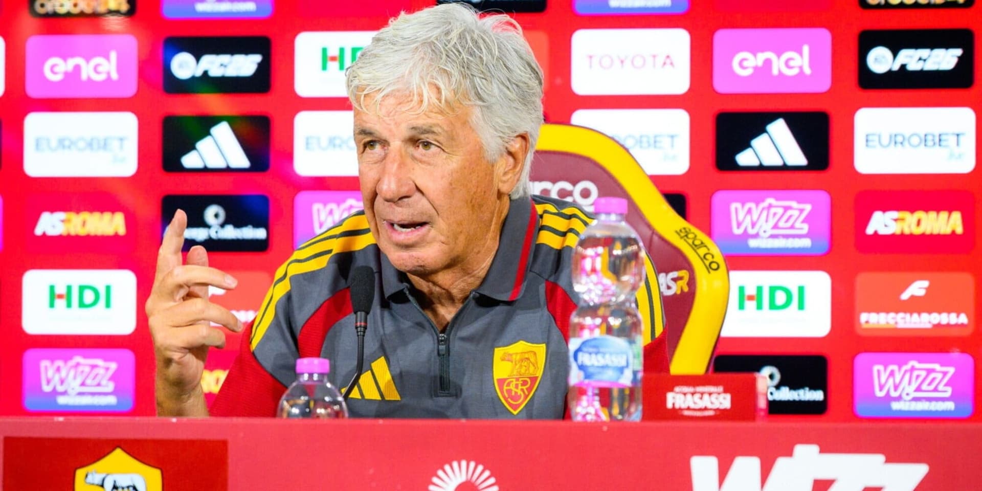 Gasperini Addresses Roma's Slow Transfer Activity