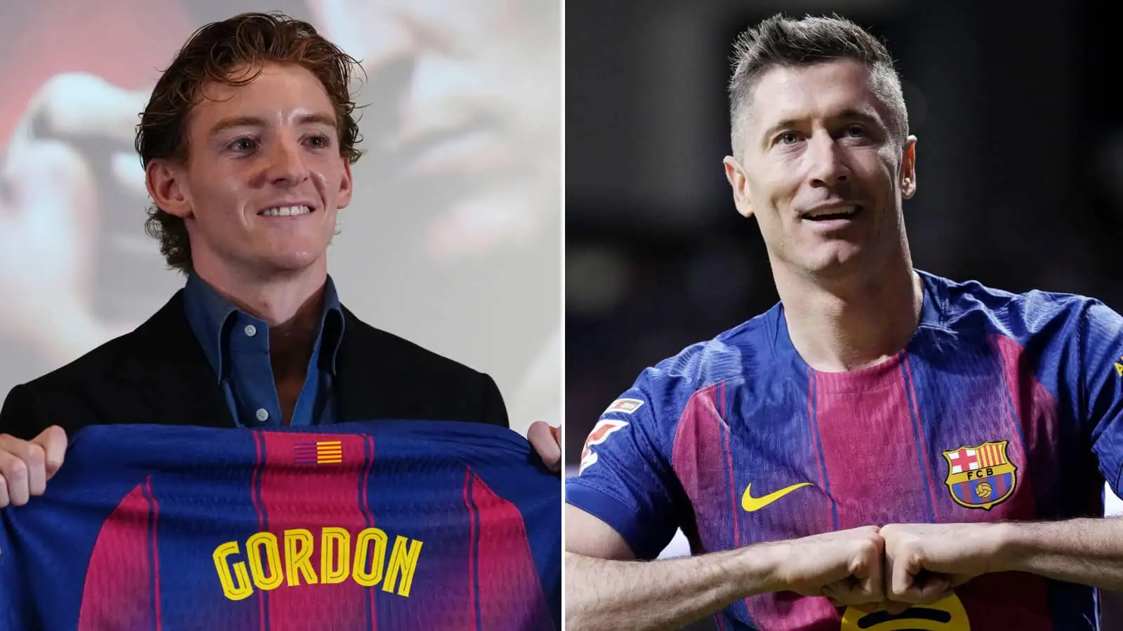 Barcelona Complete Gordon Signing, Lewandowski Departs