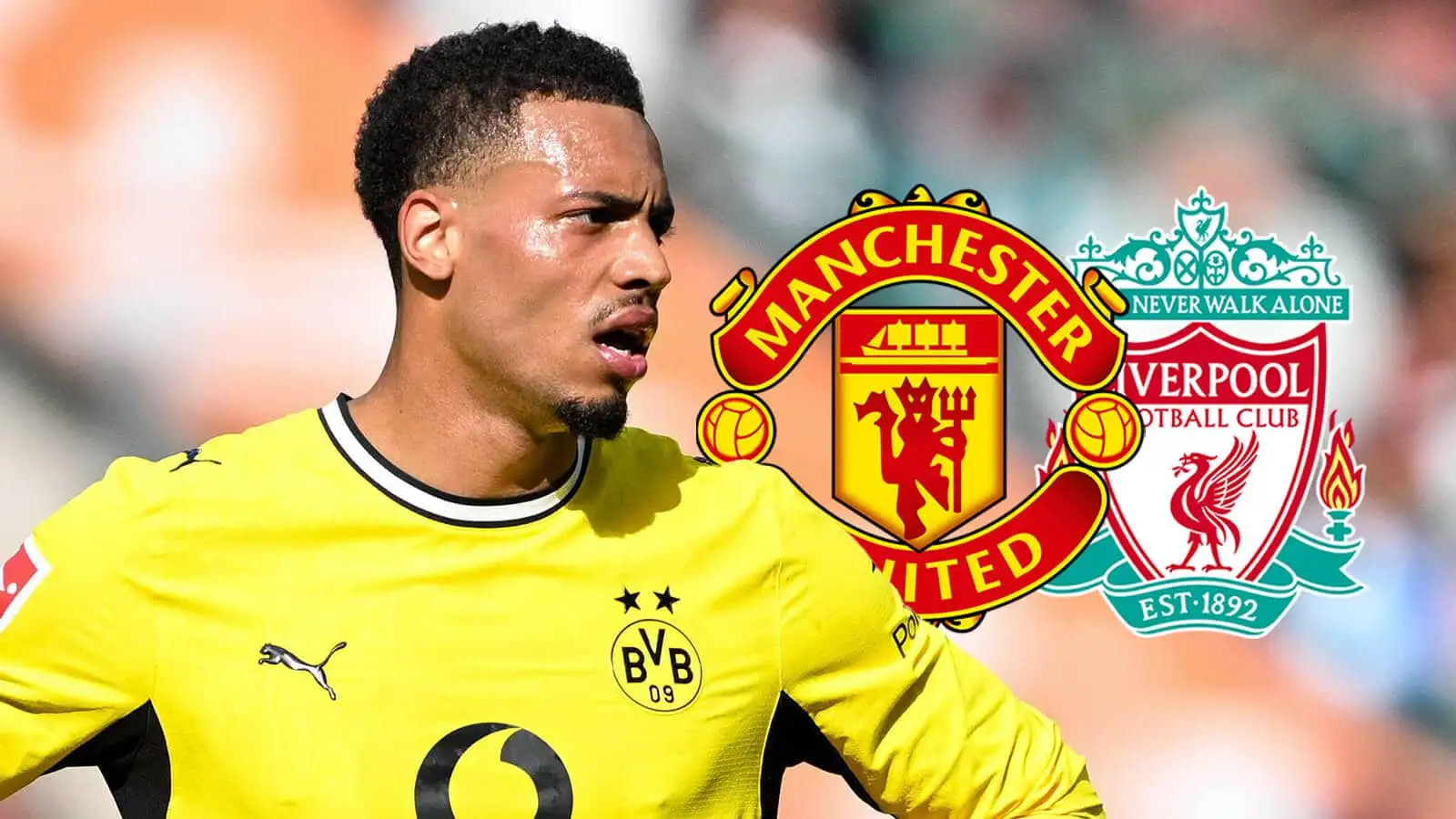 Man Utd, Liverpool Eye Dortmund’s Nmecha