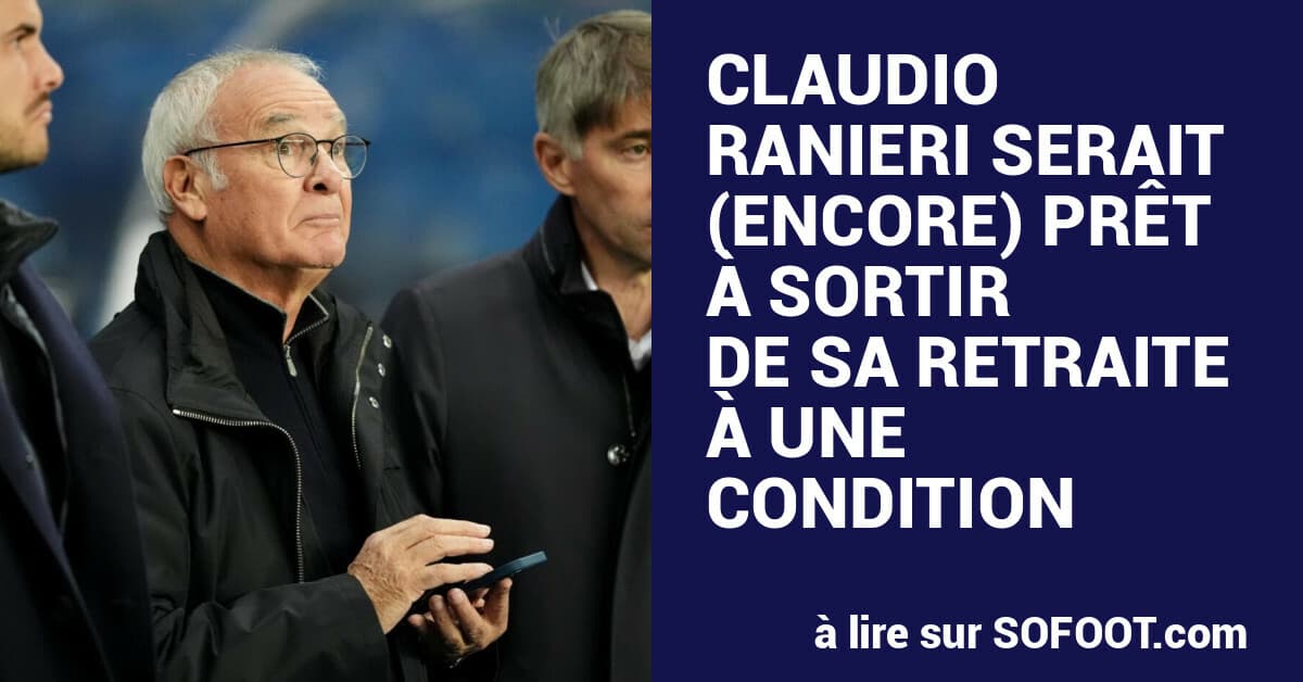 Ranieri Open to Italy National Team Role