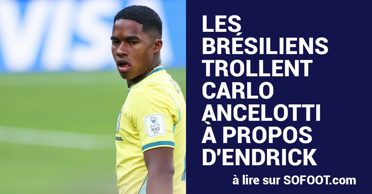 Brazil Fans Mock Ancelotti Over Limited Endrick Role