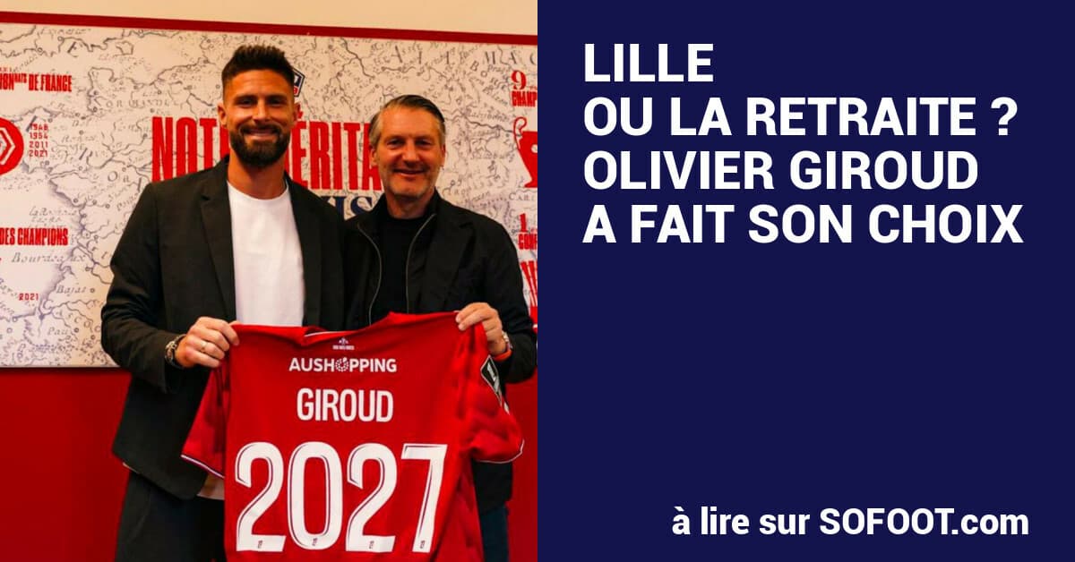Giroud Signs One-Year Extension with Lille